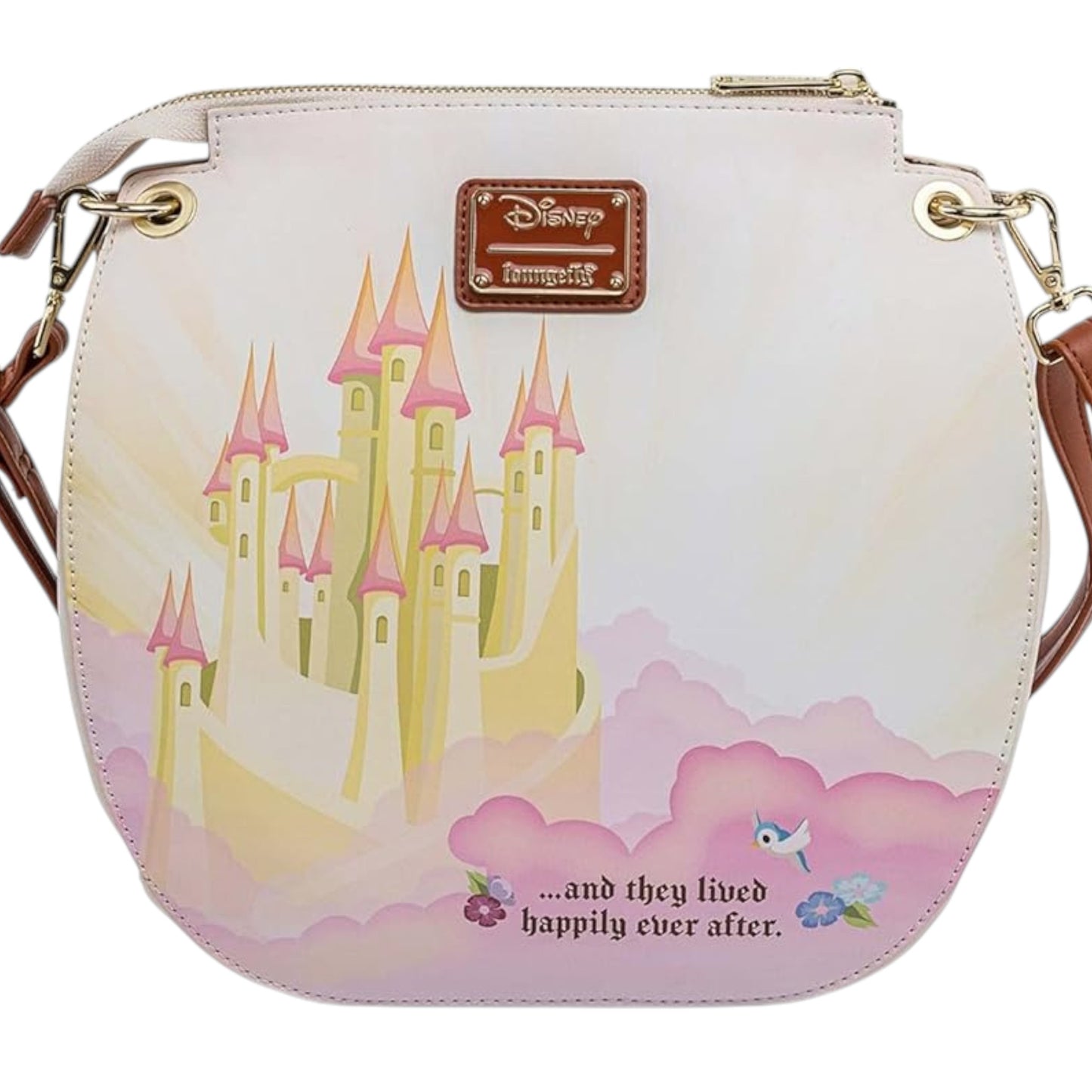 Loungefly Disney Snow White Castle Crossbody Bag