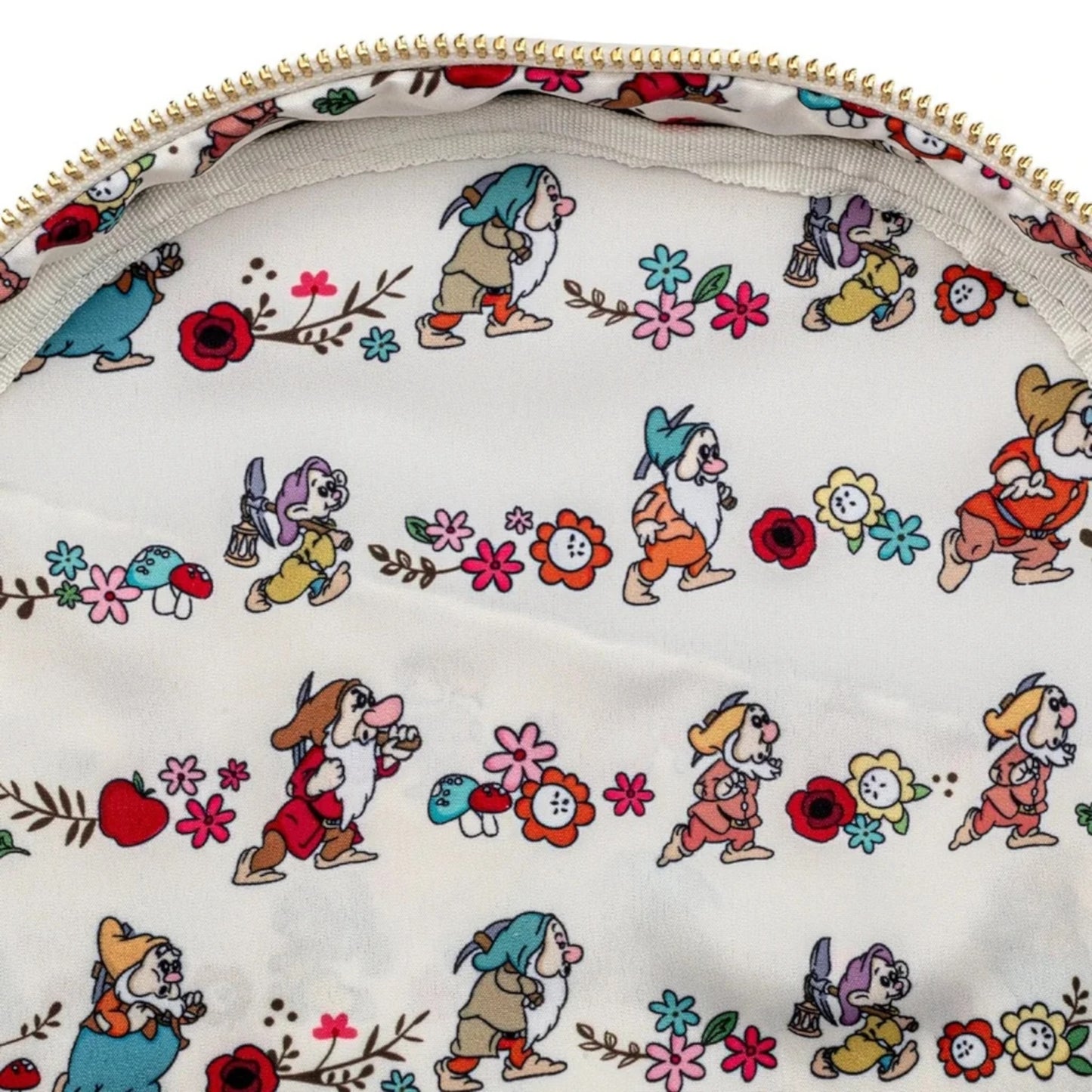 Loungefly New Disney Snow White and the Seven Dwarfs Multi Scene Mini Backpack & Wallet Set
