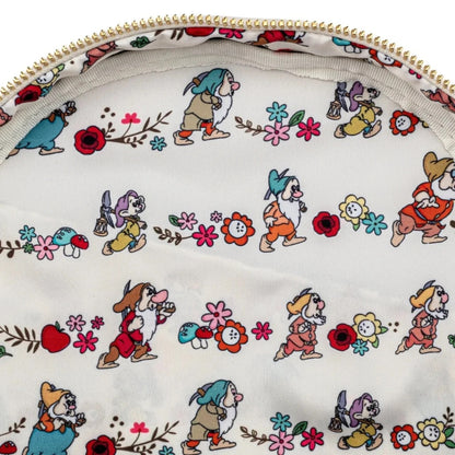 Loungefly New Disney Snow White and the Seven Dwarfs Multi Scene Mini Backpack & Wallet Set