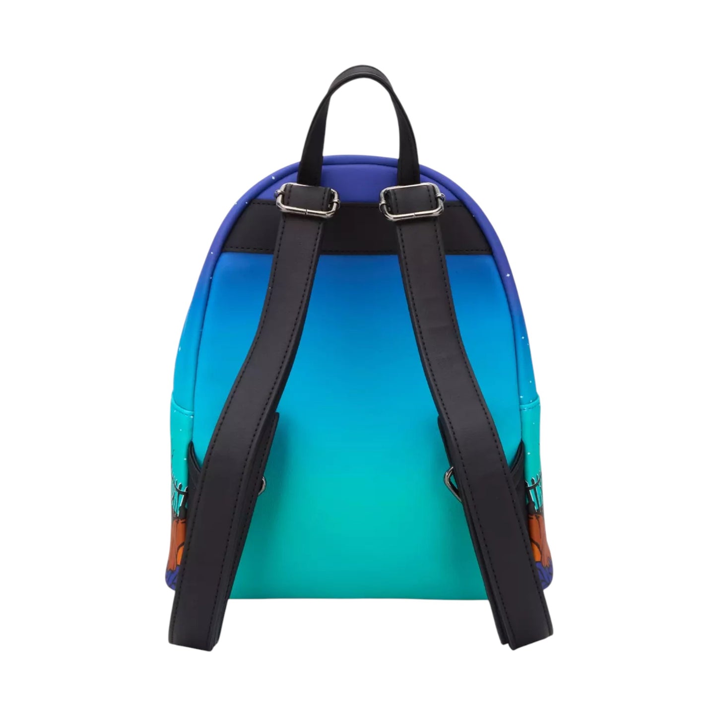 Loungefly Disney Stitch Pumpkin Glow In The Dark Mini Backpack and Wallet Bundle