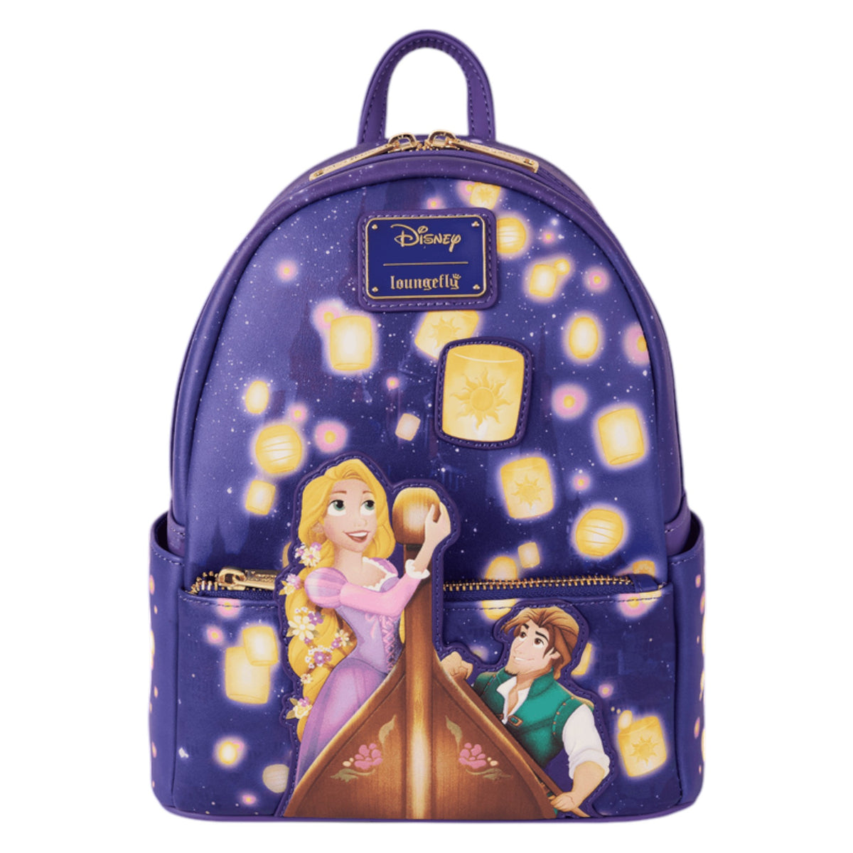 Loungefly Vault Disney Tangled Lantern Light-Up Mini Backpack