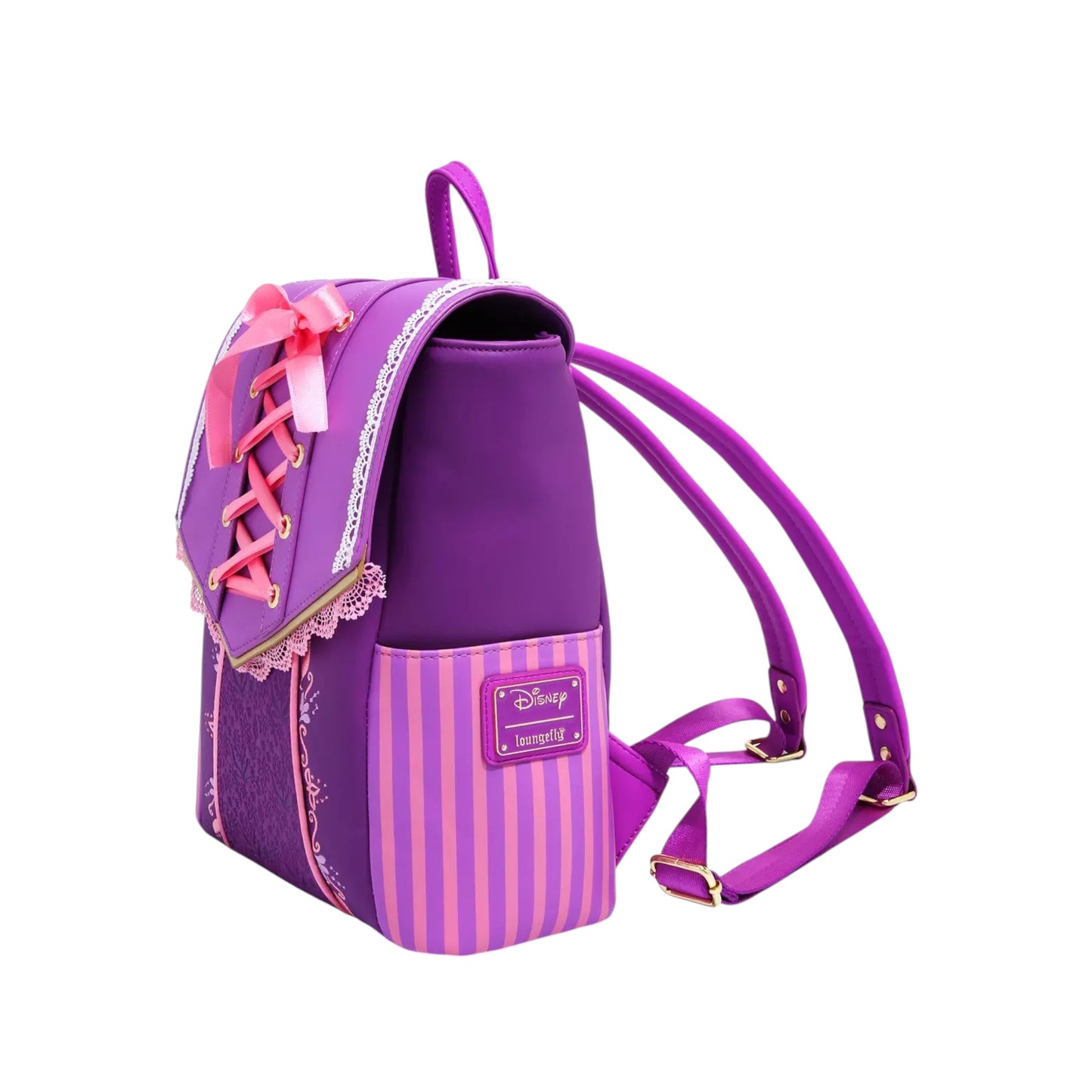 Loungefly Vault Disney Tangled Rapunzel Dress Cosplay Mini Backpack