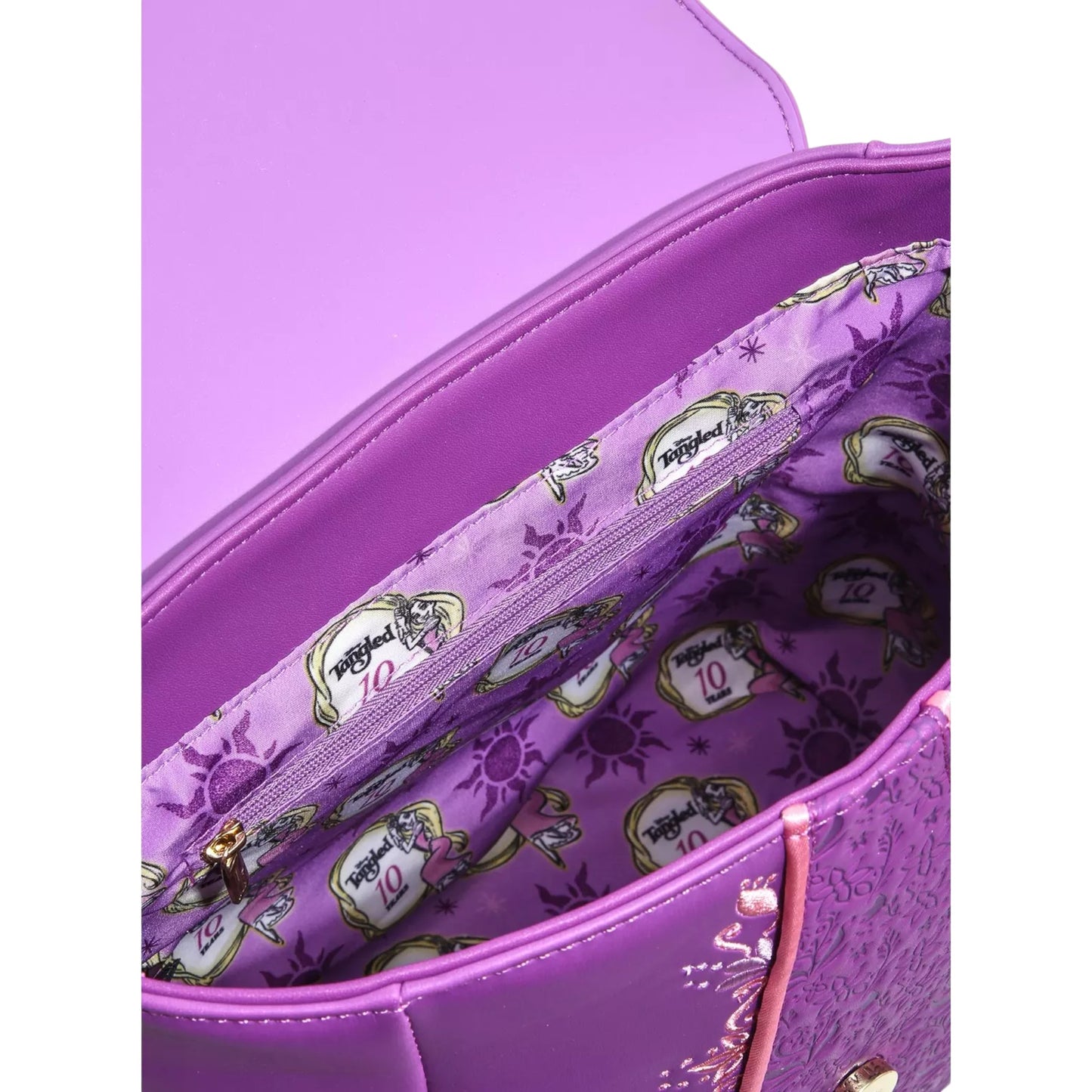Loungefly Vault Disney Tangled Rapunzel Dress Cosplay Mini Backpack