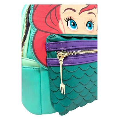 Loungefly Vault Disney The Little Mermaid Ariel Cosplay Mini Backpack