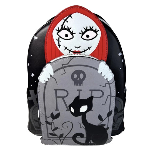 Loungefly Vault Disney The Nightmare Before Christmas Sally Cemetery Mini Backpack