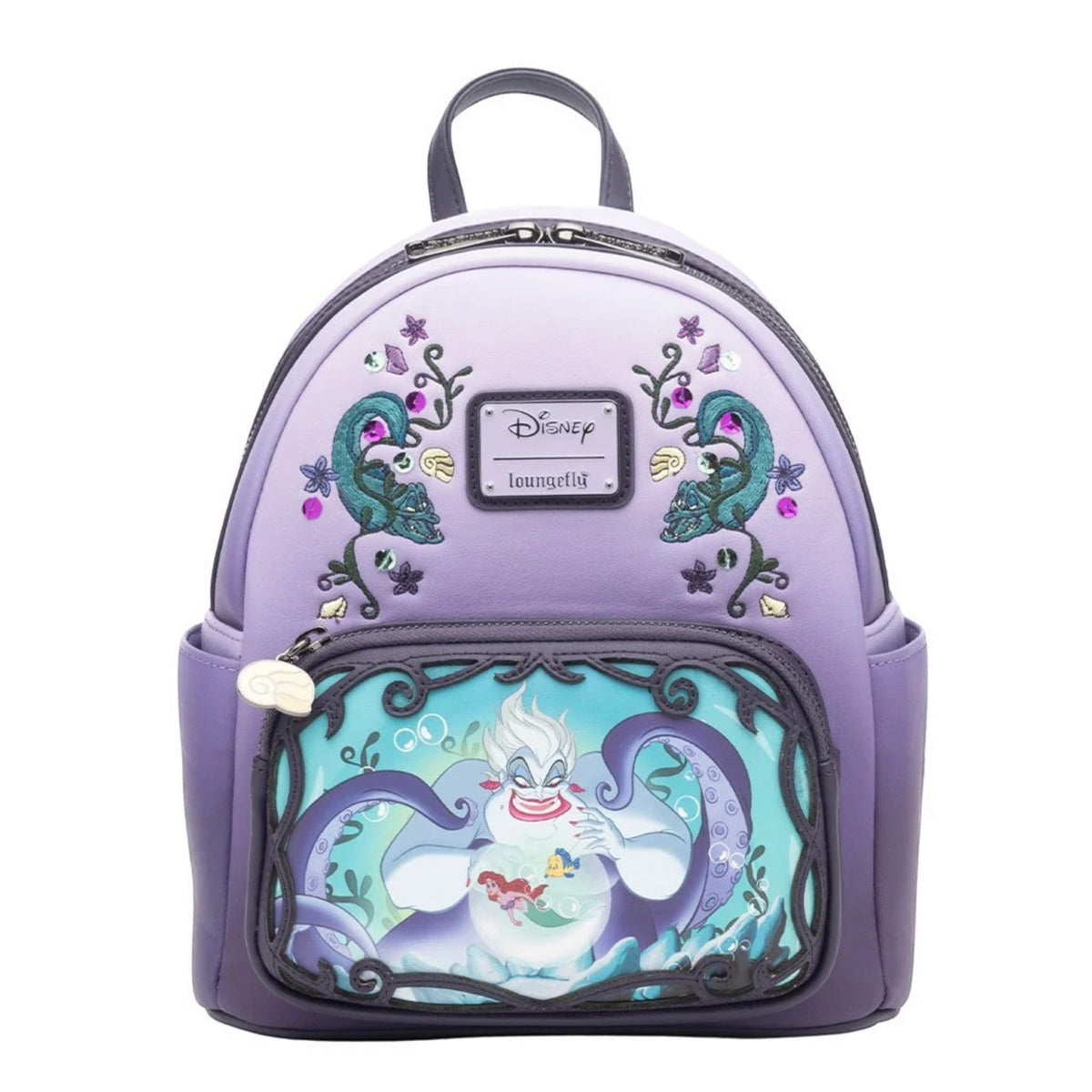 Loungefly Vault Disney Villains Scene Ursula Mini Backpack