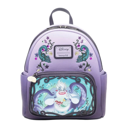 Loungefly Vault Disney Villains Scene Ursula Mini Backpack