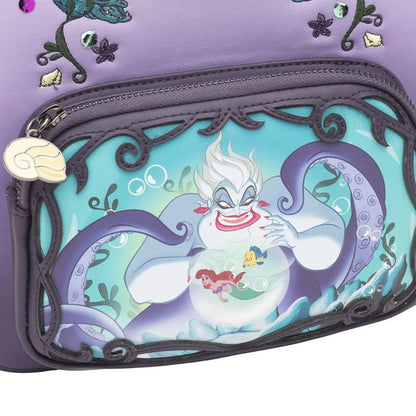 Loungefly Vault Disney Villains Scene Ursula Mini Backpack