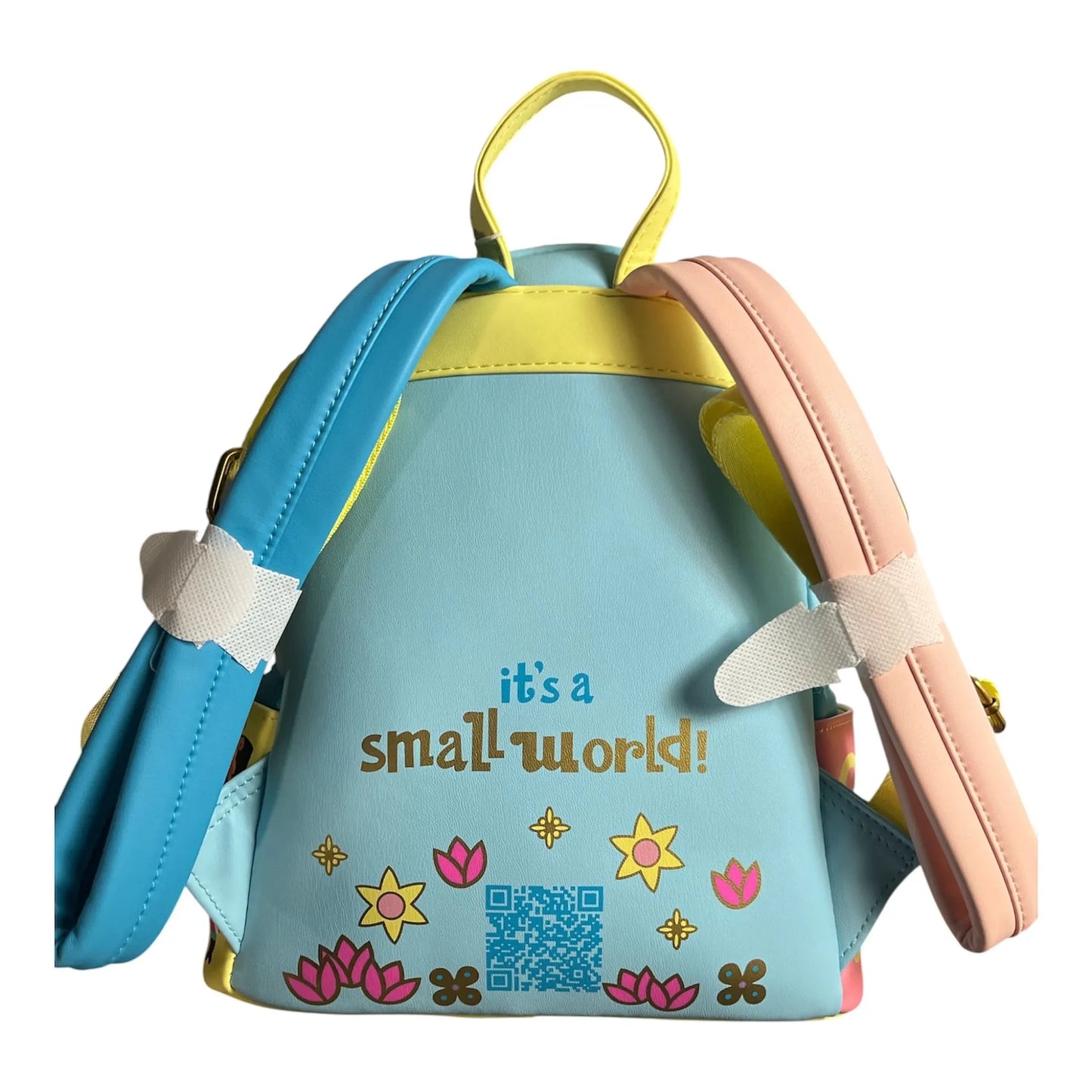 Loungefly Vault Disneyland Paris Small World Icon Mini Backpack