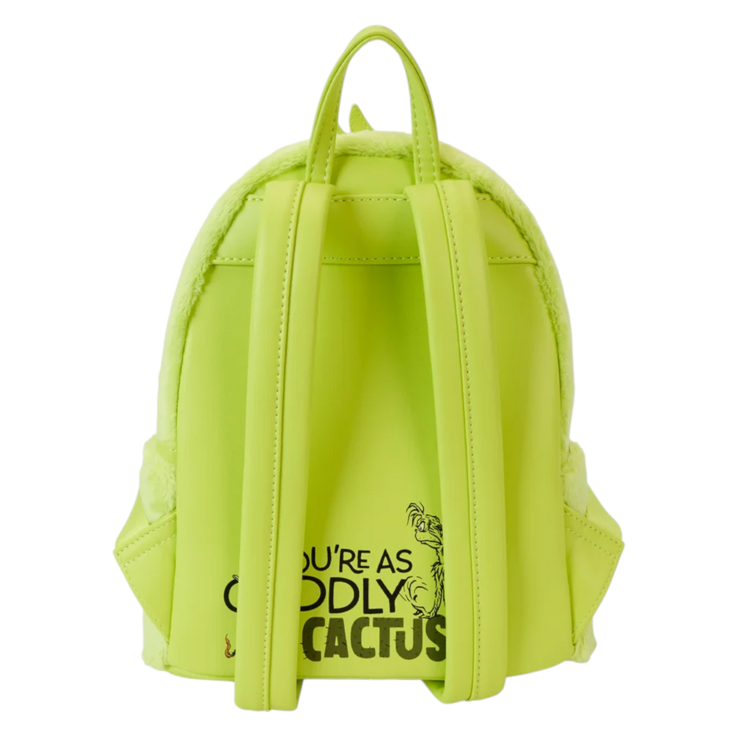 Loungefly New Dr. Seuss Plush Grinch Light-Up Cosplay Mini Backpack