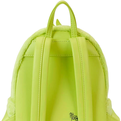 Loungefly New Dr Seuss Plush Grinch Light Up Cosplay Mini Backpack & Wallet Set