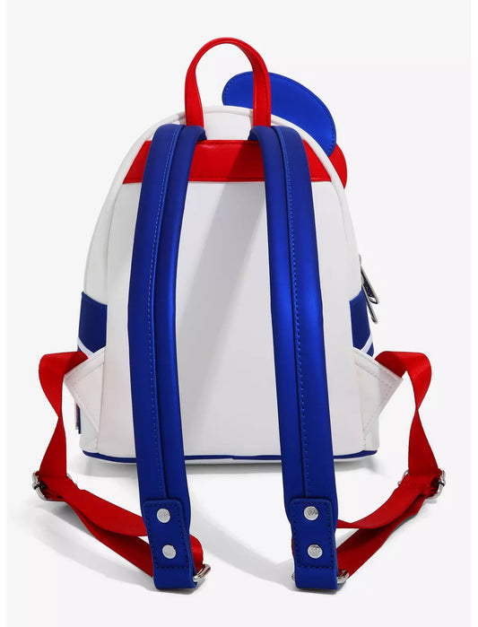 Loungefly Vault Ghostbusters Stay Puft Marshmallow Man Cosplay Mini Backpack
