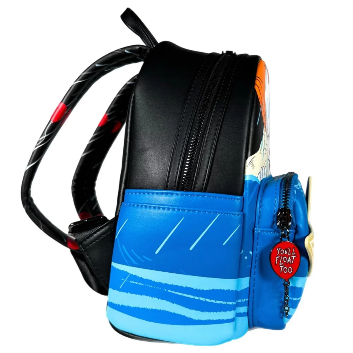 Loungefly New IT Pennywise Gutter Scene Glow Mini Backpack