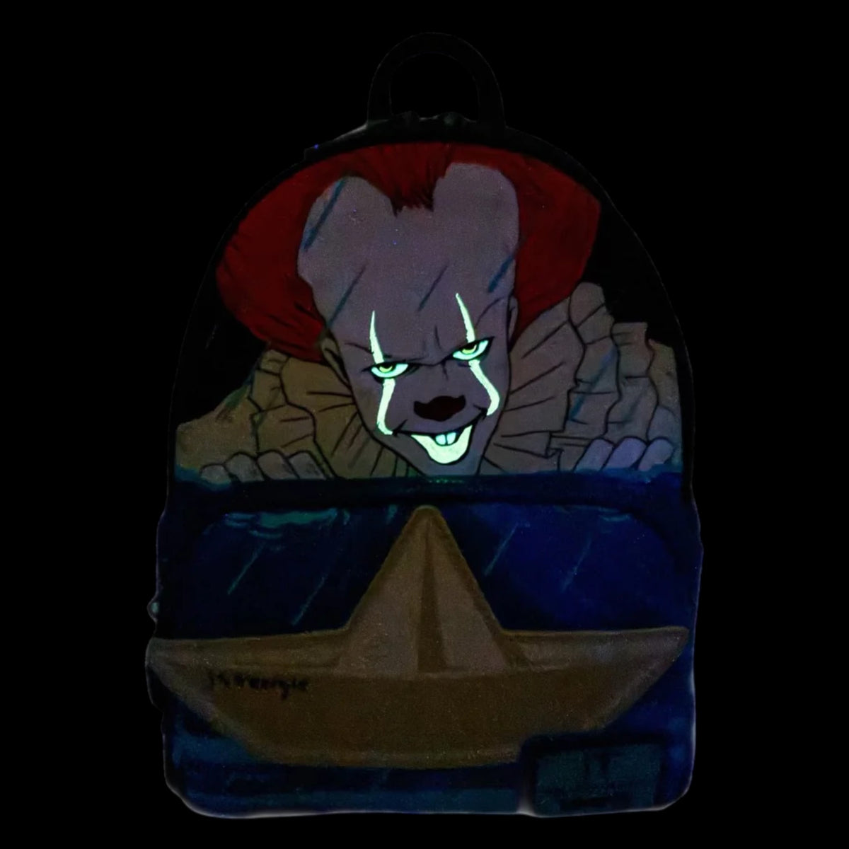 Loungefly New IT Pennywise Gutter Scene Glow Mini Backpack