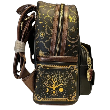 Literature Fantasy Books Backpack with celestial design on a white background