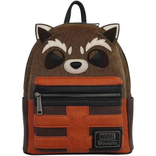 Loungefly Vault Marvel Guardians of the Galaxy Rocket Raccoon Cosplay Mini Backpack
