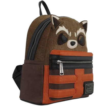 Loungefly Vault Marvel Guardians of the Galaxy Rocket Raccoon Cosplay Mini Backpack