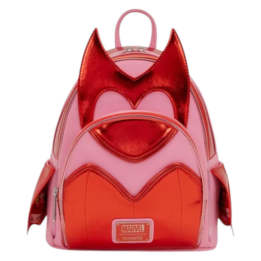 Loungefly New Marvel Scarlet Witch Wanda Cosplay Light Up Mini Backpack
