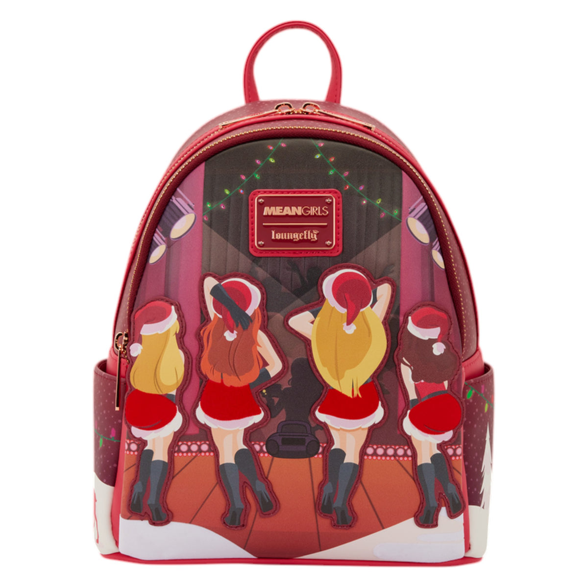 Loungefly New Mean Girls Holiday Show Light-Up Mini Backpack