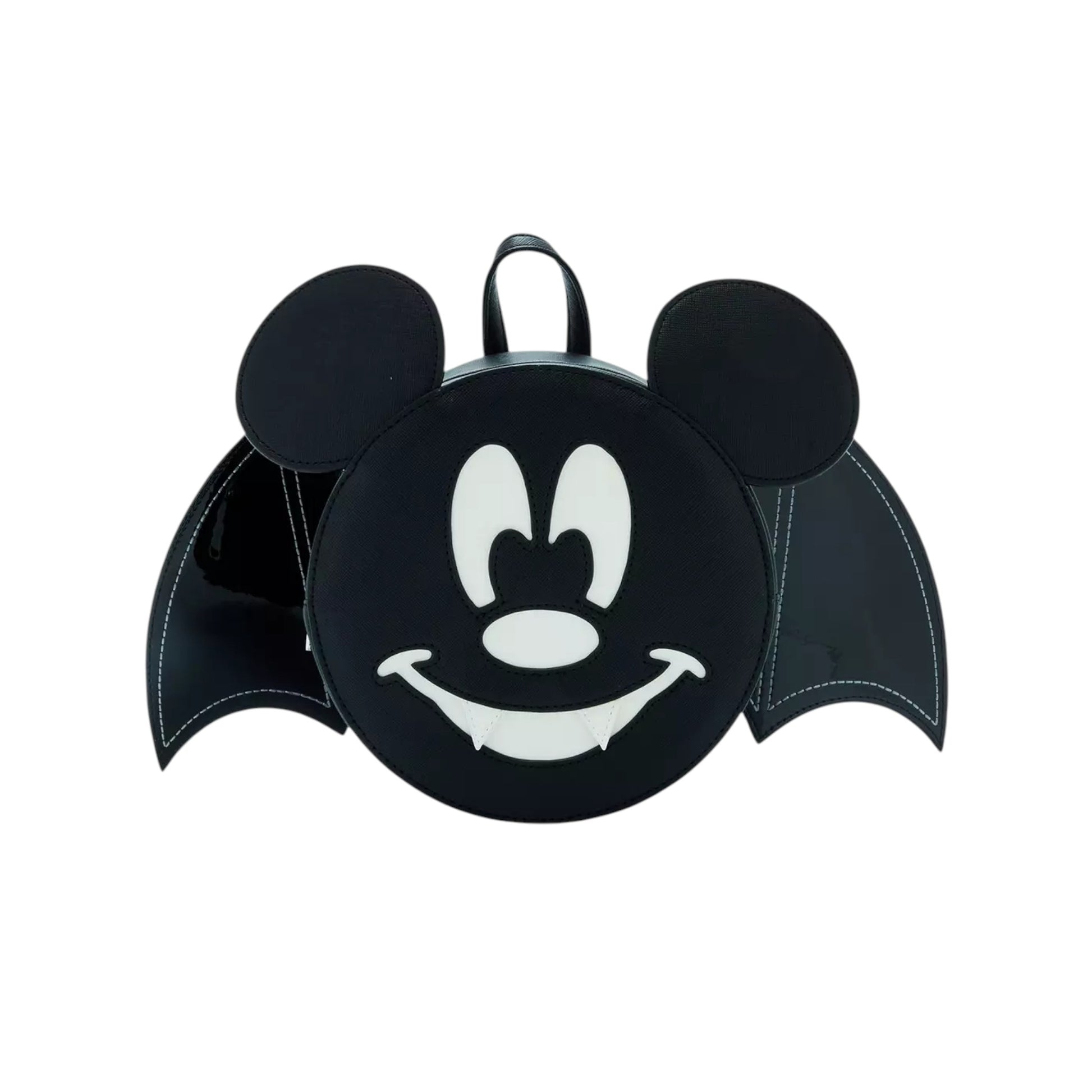 Mickey Bat Backpack design on a white background