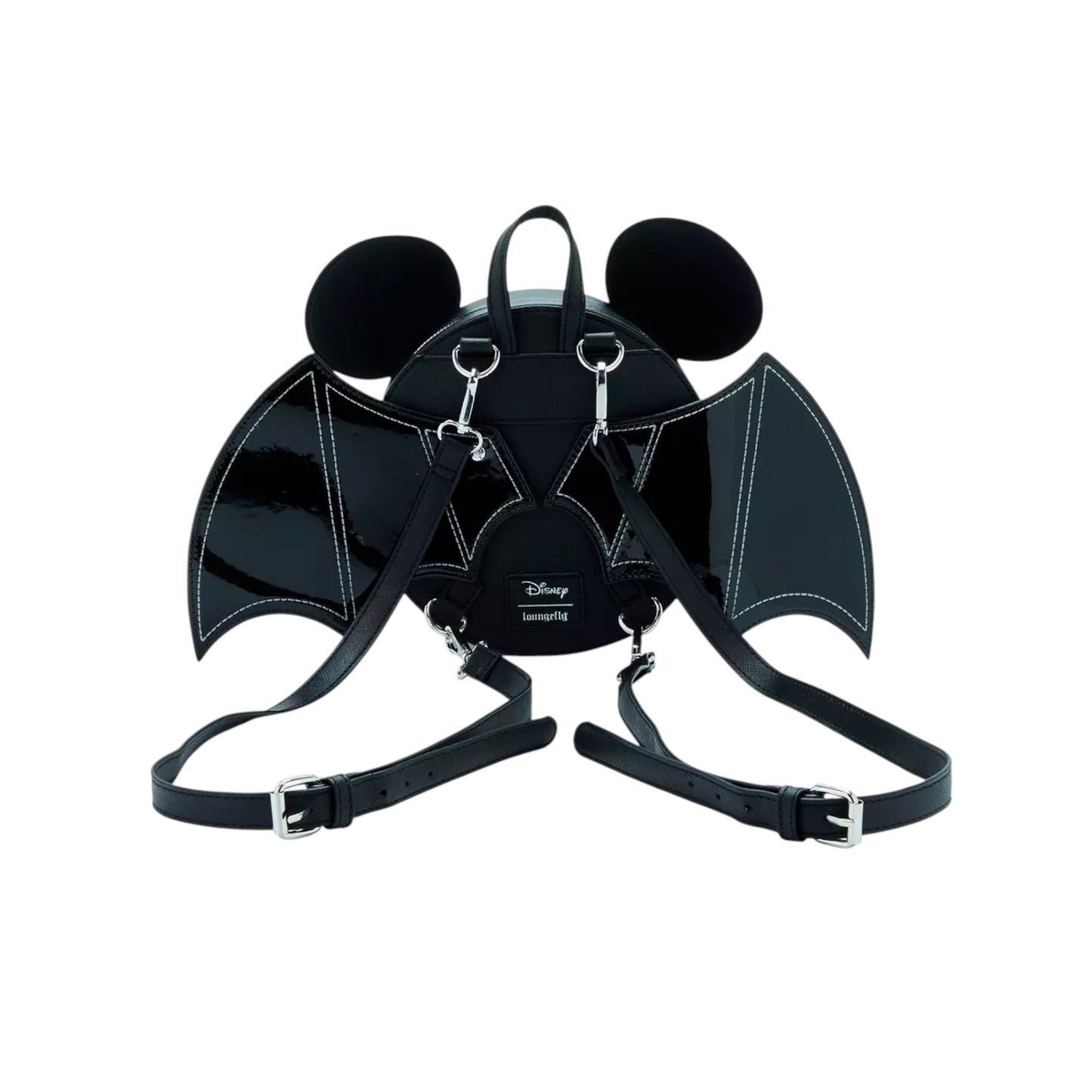 Loungefly Mickey Bat Figural Glow-in-the-Dark Convertible Mini Backpack