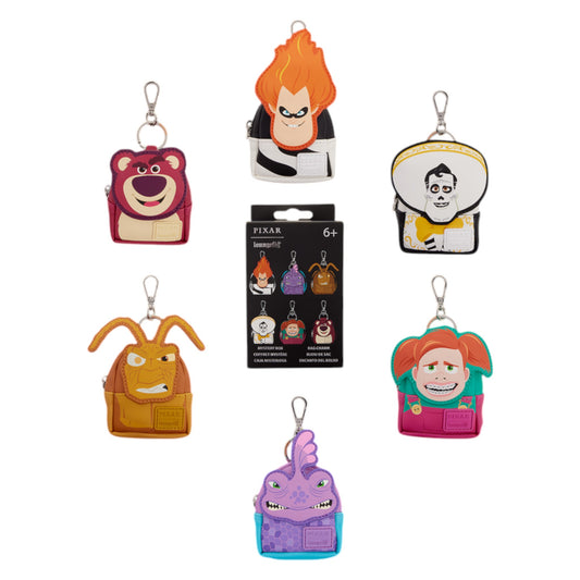 Loungefly New Pixar Rivals Mini Backpack Mystery Box Bag Charm