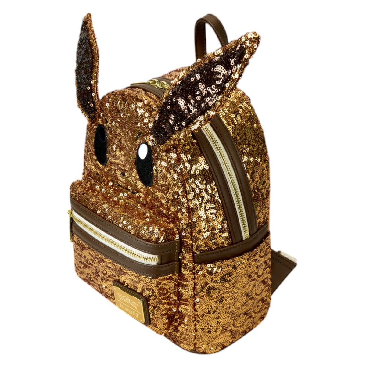Loungefly Vault Pokémon Exclusive Eevee Sequin Cosplay Mini Backpack