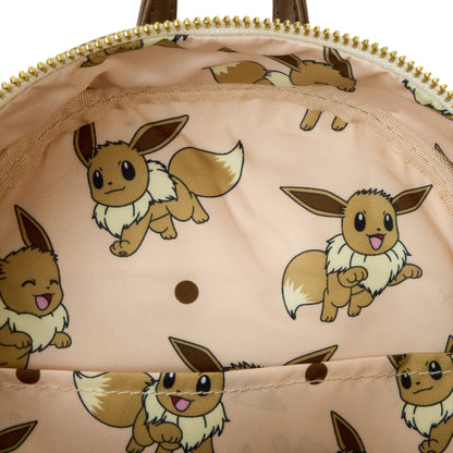 Loungefly Vault Pokémon Exclusive Eevee Sequin Cosplay Mini Backpack
