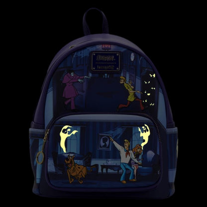Loungefly New Scooby-Doo Monster Chase Glow in the Dark Mini Backpack