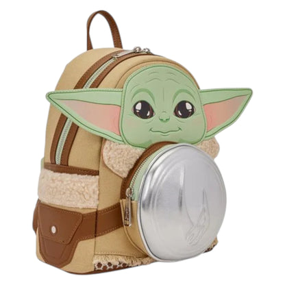 Loungefly Star Wars The Mandalorian Grogu and Anzellan Mini Backpack
