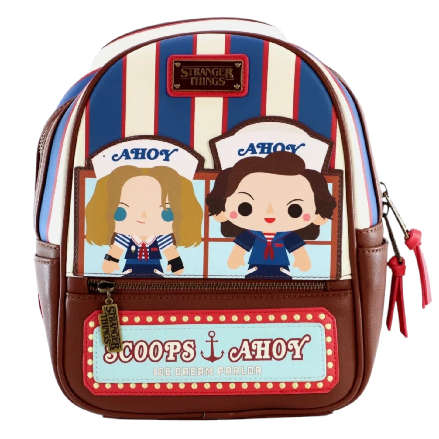 Loungefly Vault Stranger Things Scoops Ahoy SDCC 2019 Exclusive Mini Backpack