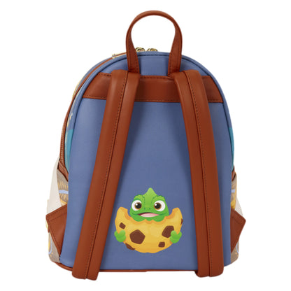 Loungefly New Tangled Rapunzel Glow Pin Trader Mini Backpack