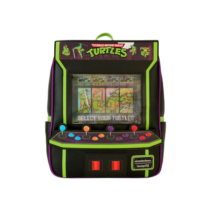 Loungefly Vault Teenage Mutant Ninja Turtles 40th Anniversary Vintage Arcade Mini Backpack
