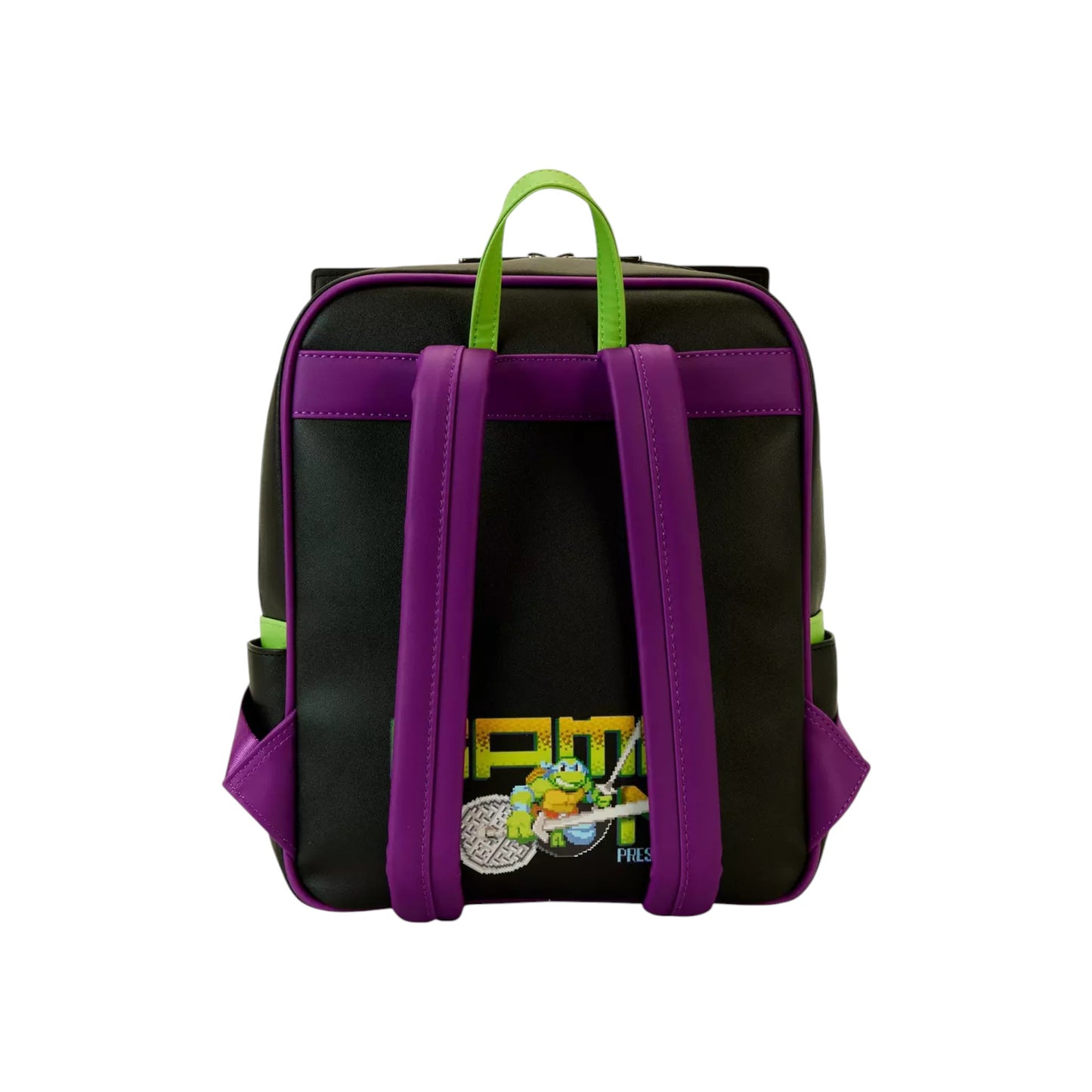 Loungefly Vault Teenage Mutant Ninja Turtles 40th Anniversary Vintage Arcade Mini Backpack