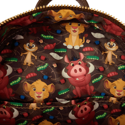 Loungefly Vault The Lion King Limited Edition Hakuna Matata Grubs Mini Backpack