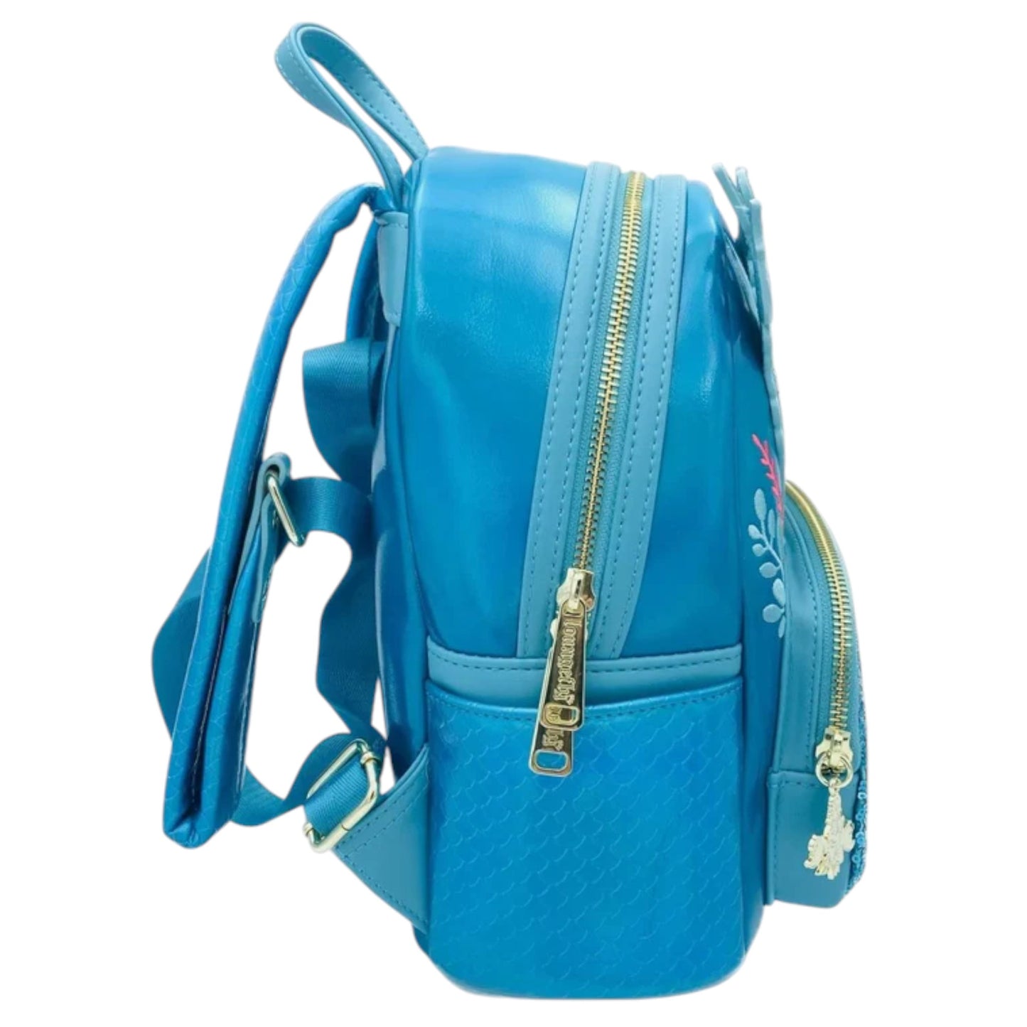 Loungefly The Little Mermaid King Triton Sequin Mini Backpack
