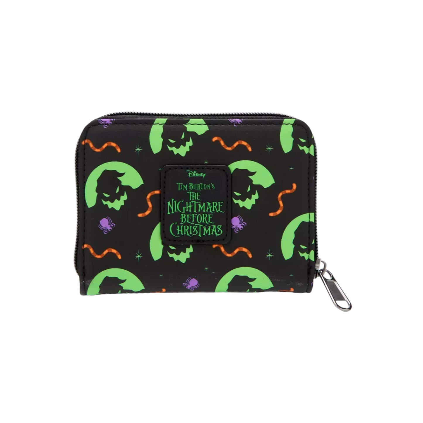 Loungefly The Nightmare Before Christmas Oogie Boogie Metallic Mini Zipper Wallet