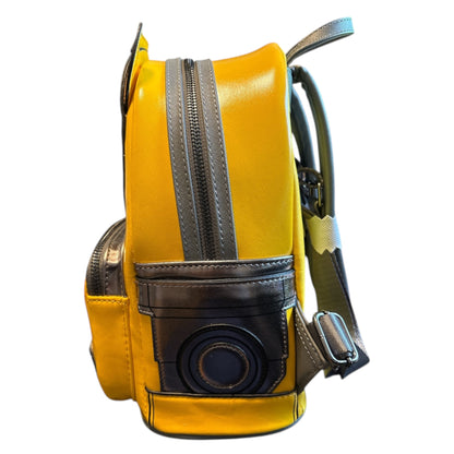 Loungefly Vault Universal Exclusive Transformers Bumblebee Light Up Mini Backpack