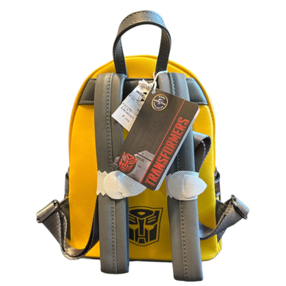 Loungefly Vault Universal Exclusive Transformers Bumblebee Light Up Mini Backpack
