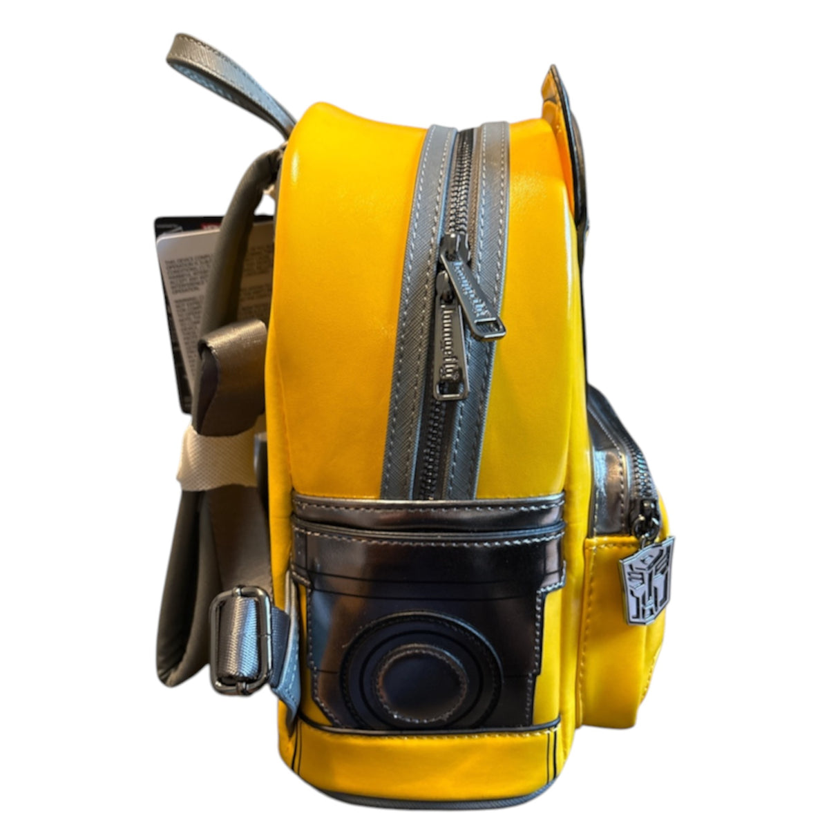 Loungefly Vault Universal Exclusive Transformers Bumblebee Light Up Mini Backpack