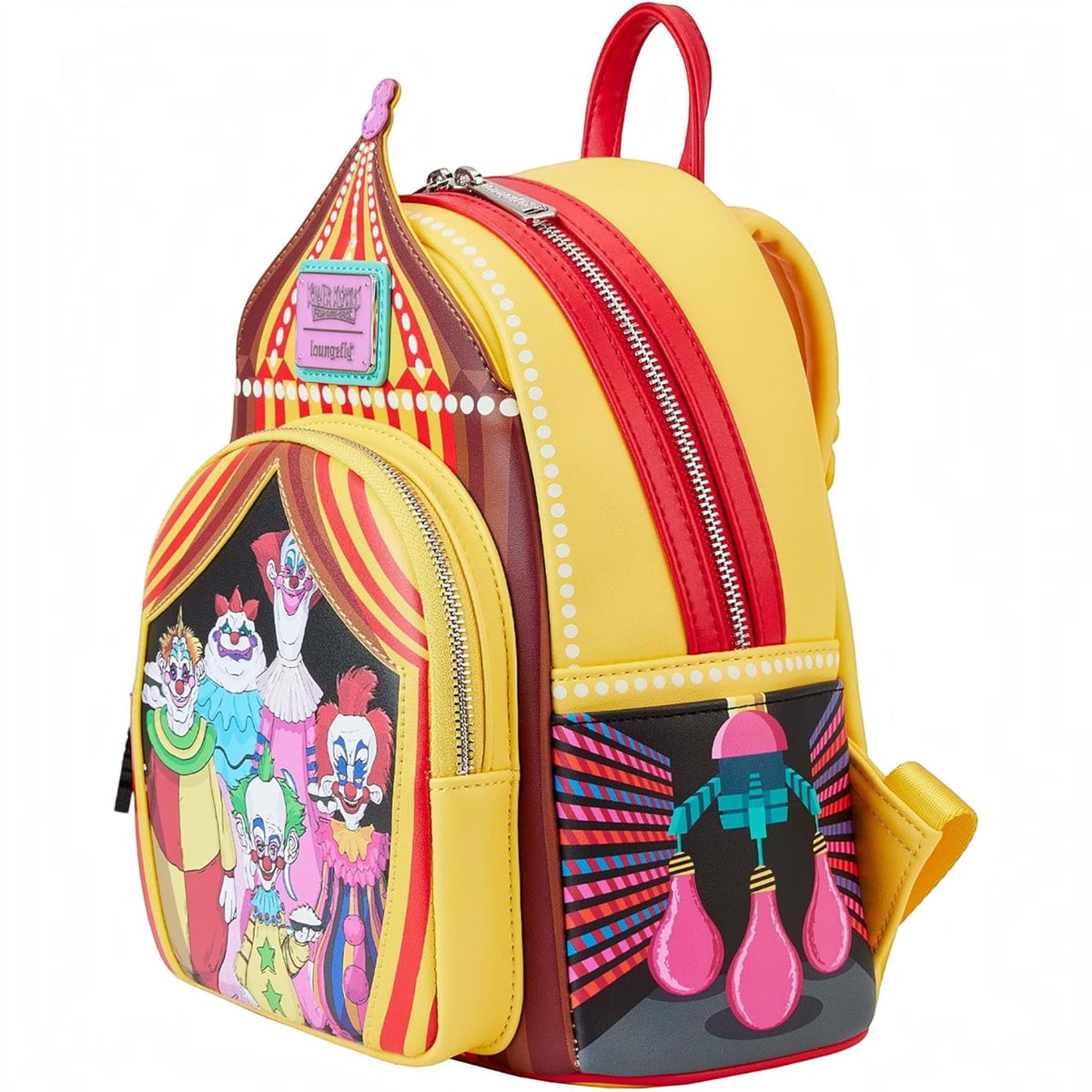 Loungefly Vault MGM Killer Klowns from Outer Space Circus Tent Mini Backpack & Wallet Set