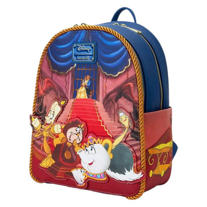 Loungefly Vault WonderCon Limited Edition Beauty and the Beast Ballroom Scene Mini Backpack