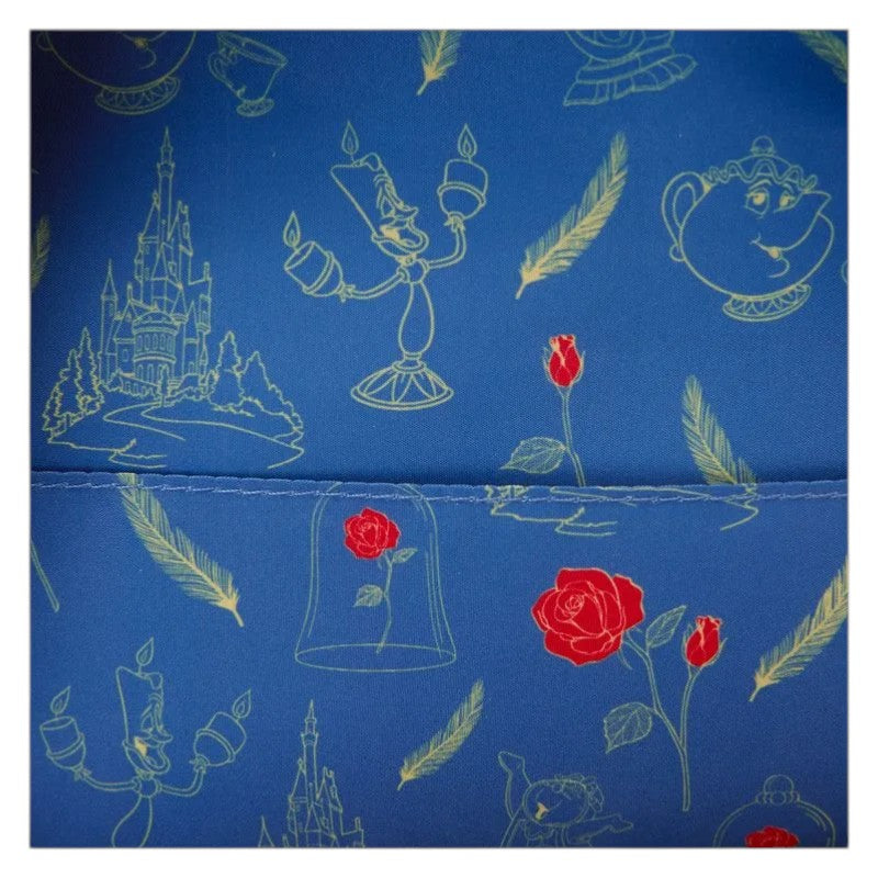 Loungefly Vault WonderCon Limited Edition Beauty and the Beast Ballroom Scene Mini Backpack