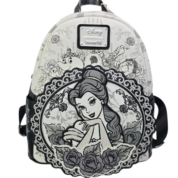 Loungefly New Beauty and the Beast Belle Sketch Mini Backpack