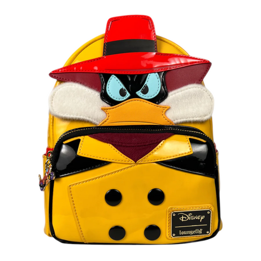 Loungefly Vault Darkwing Duck Negaduck Cosplay Mini Backpack & Wallet Set