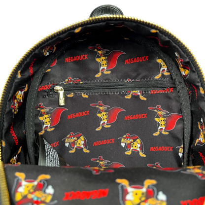 Loungefly Vault Darkwing Duck Negaduck Cosplay Mini Backpack & Wallet Set