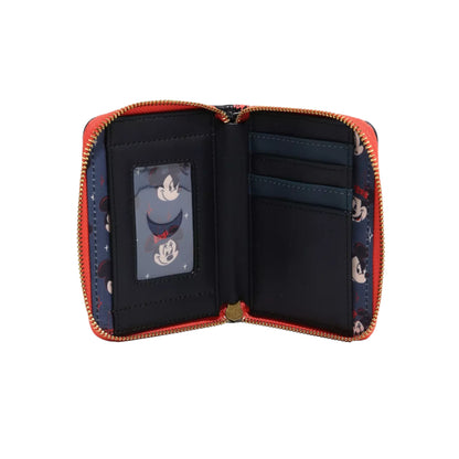 Loungefly Vault Disney Mickey & Minnie Halloween Ears Glow-in-the-Dark Mini Backpack & Wallet Set