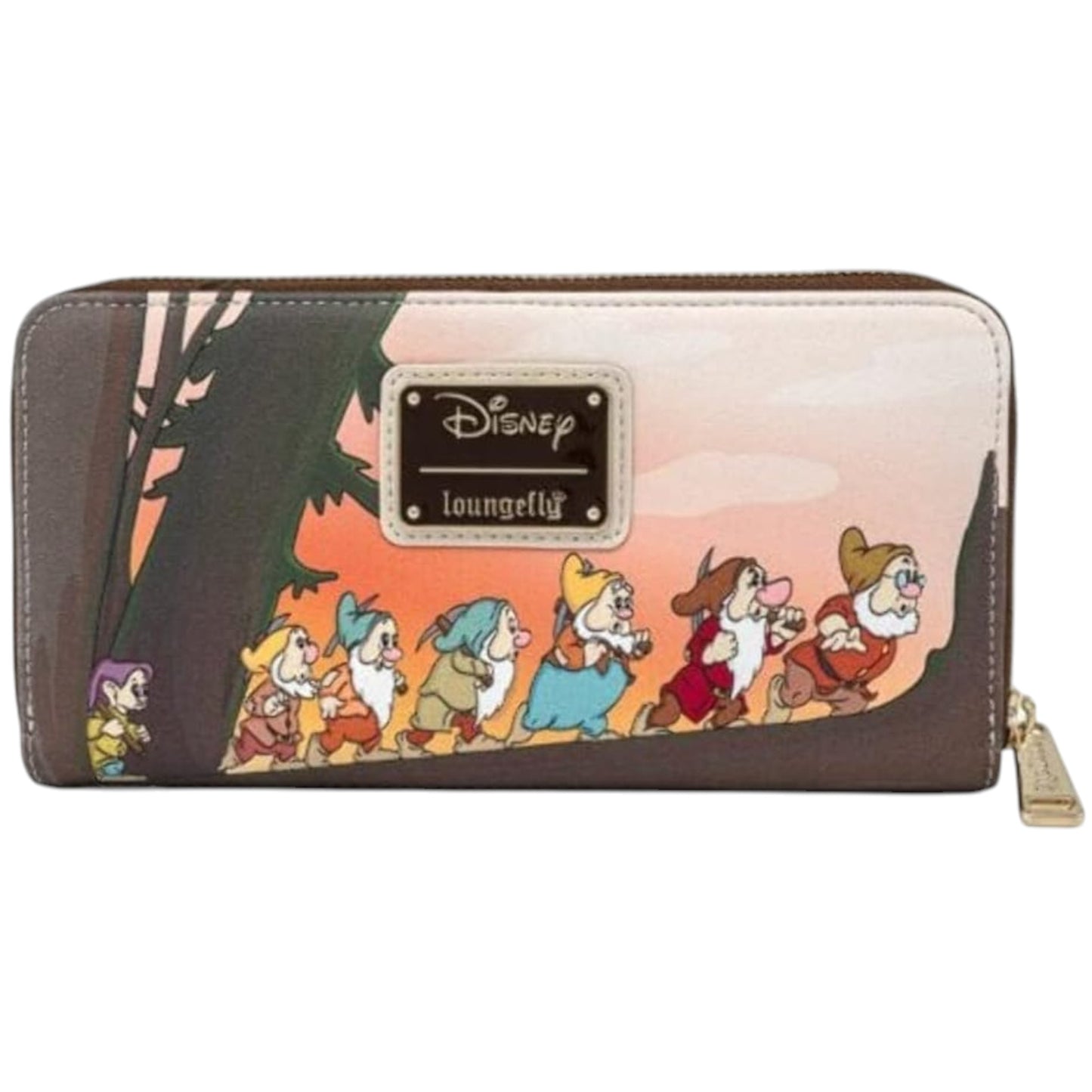 Loungefly New Disney Snow White and the Seven Dwarfs Multi Scene Mini Backpack & Wallet Set