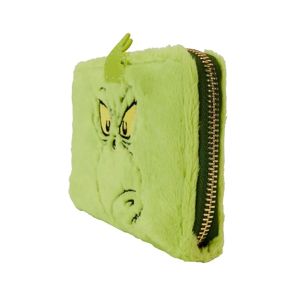 Loungefly New Dr Seuss Plush Grinch Light Up Cosplay Mini Backpack & Wallet Set