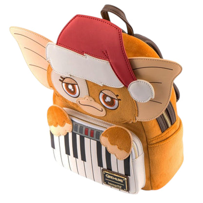 Loungefly Vault Gremlins Gizmo Holiday Keyboard Cosplay Mini Backpack & Wallet Set